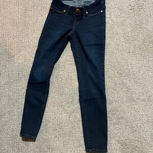 Madewell dark denim maternity Skinny Jeans